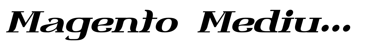 Magento Medium Italic